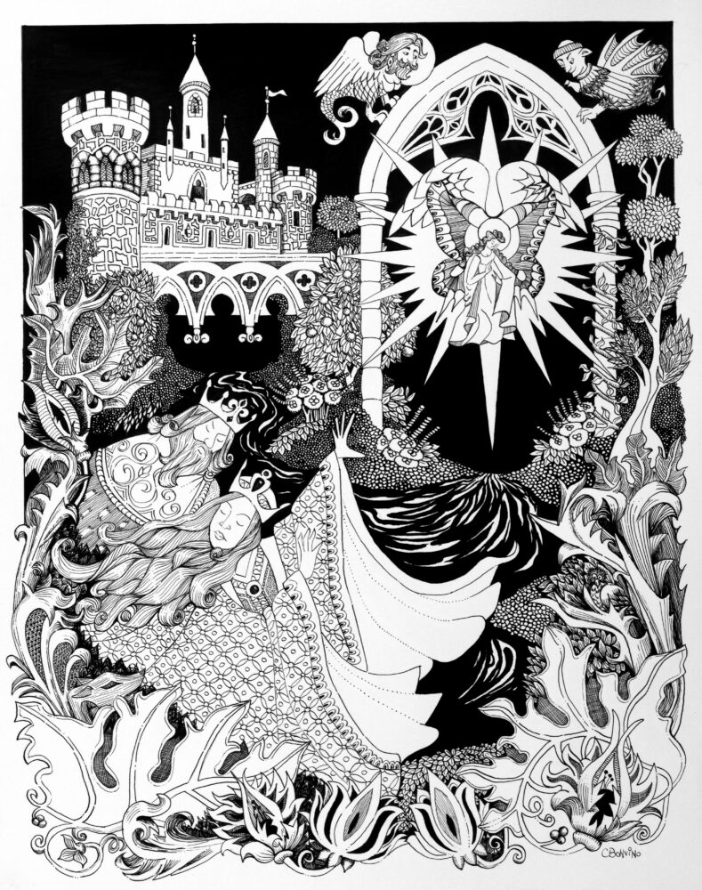 Cecilia Bonvino "Princess Blue Green and the Seven Cities"