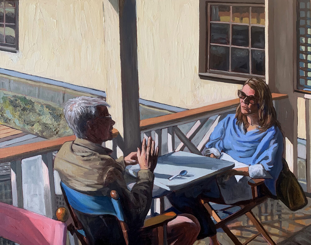 Richard Coren "Lunch at Clarke Cook House"
