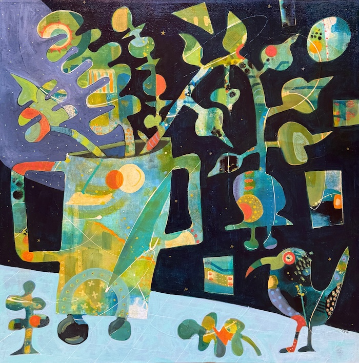 Tracy Stilwell "Grey Zone Flowers"