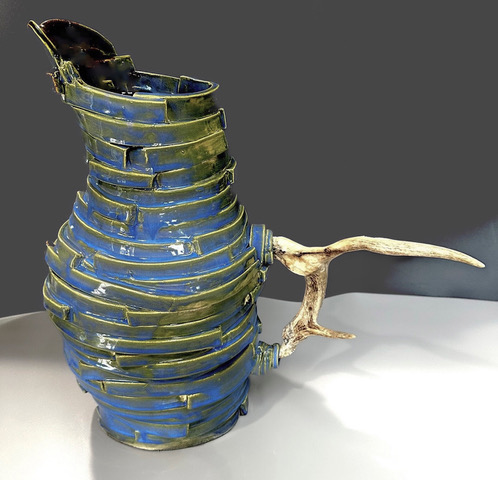 Laura White Carpenter "Dystopian Flagon WOO Dynasty"