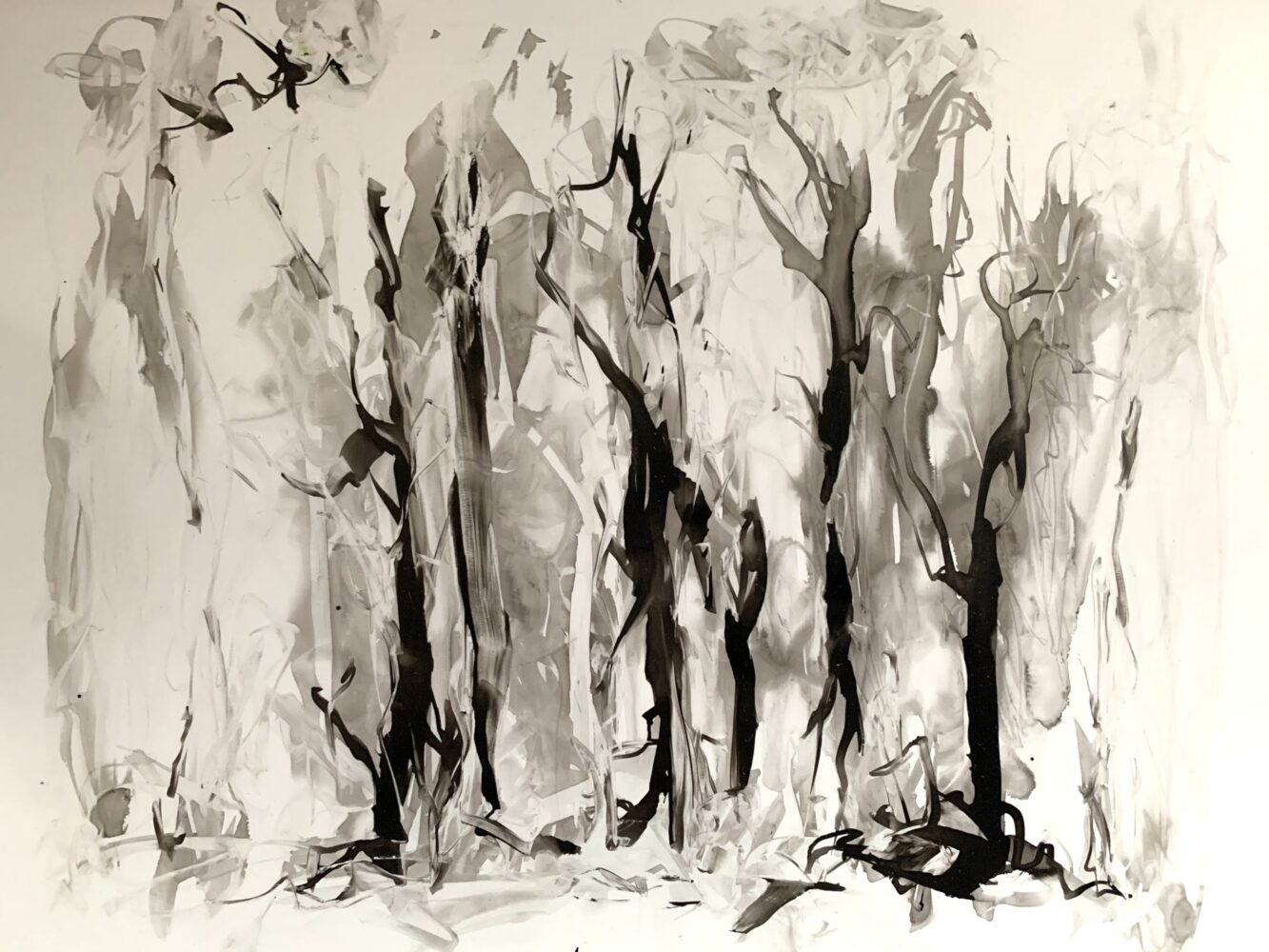 All Gone by Patricia Szydlo - Ink on Paper