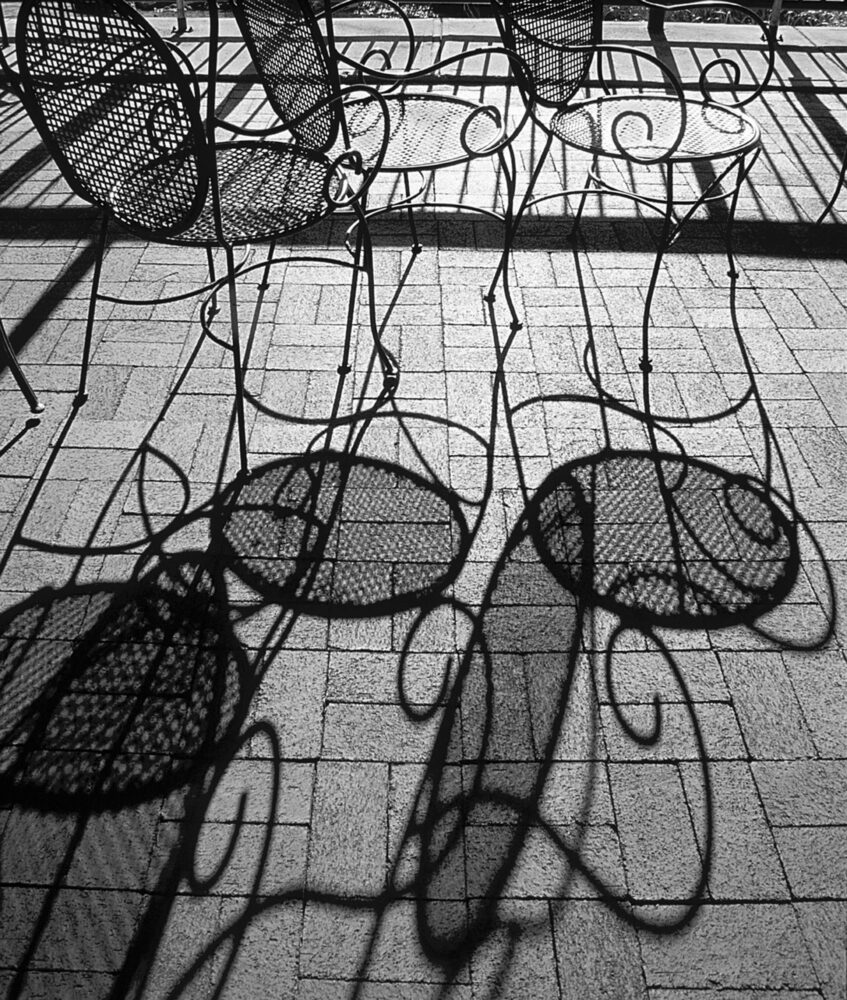 Chair Shadows by Lenny Rumpler - Photography