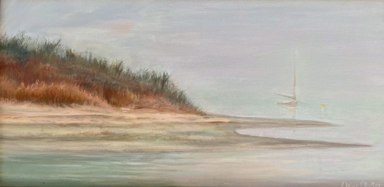 PORTER Fog Bound oil on canvas 10×20 425