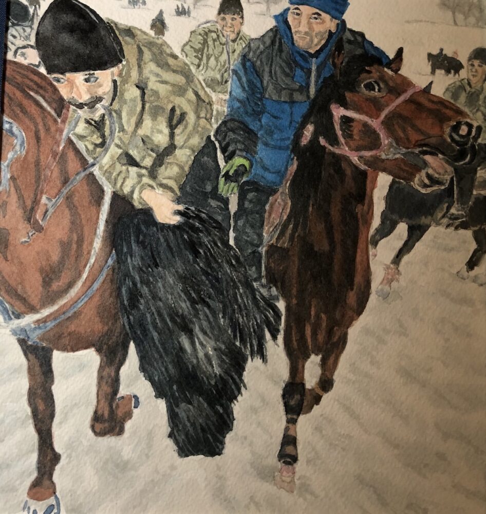 Melissa Hughes "Buzkashi - Kyrgyzstan Ethnic Horse Game"