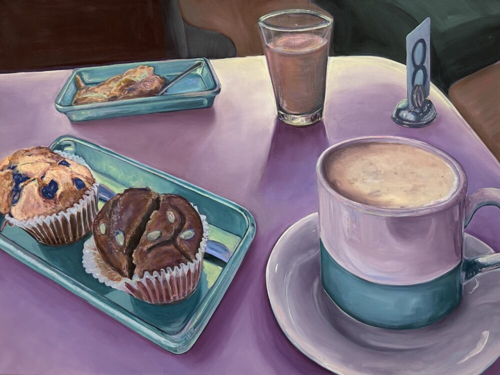 Anna Jordan "Breakfast in the Coffee Shop"