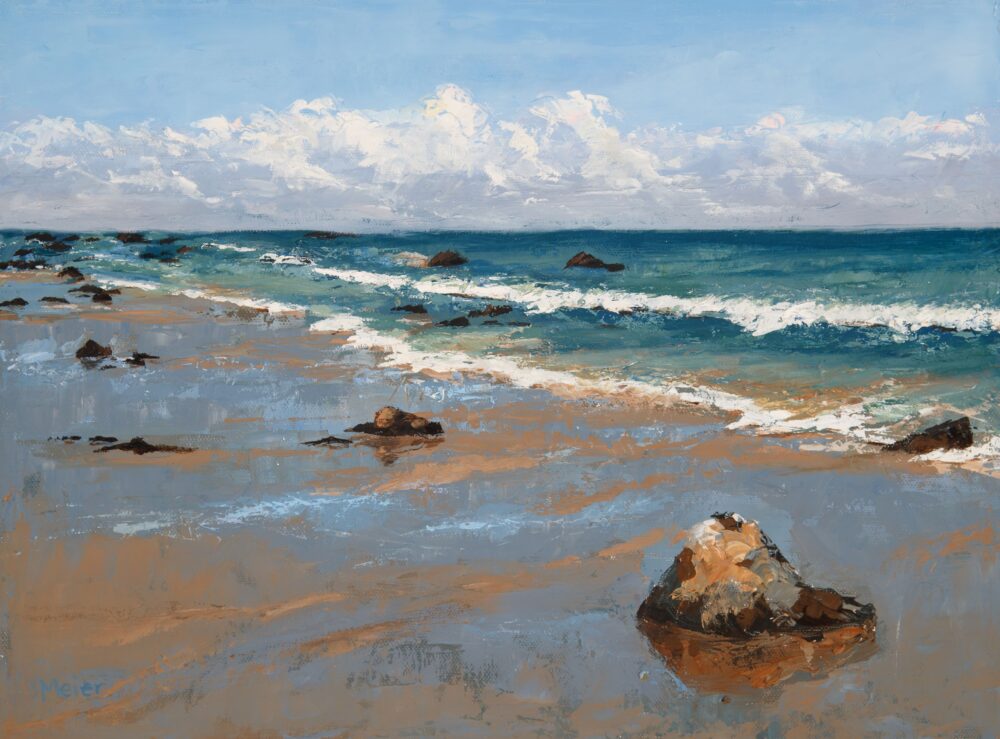 Barbara Meier "Tidal Sand at Mansion Beach"