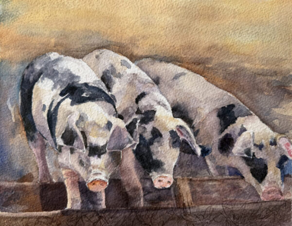 Lyn Malone "Pigging Out"