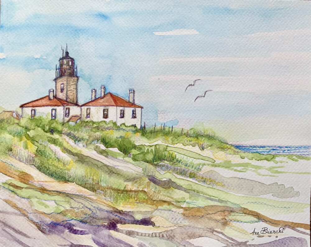 Ann Bianchi  "Beavertail Lighthouse"