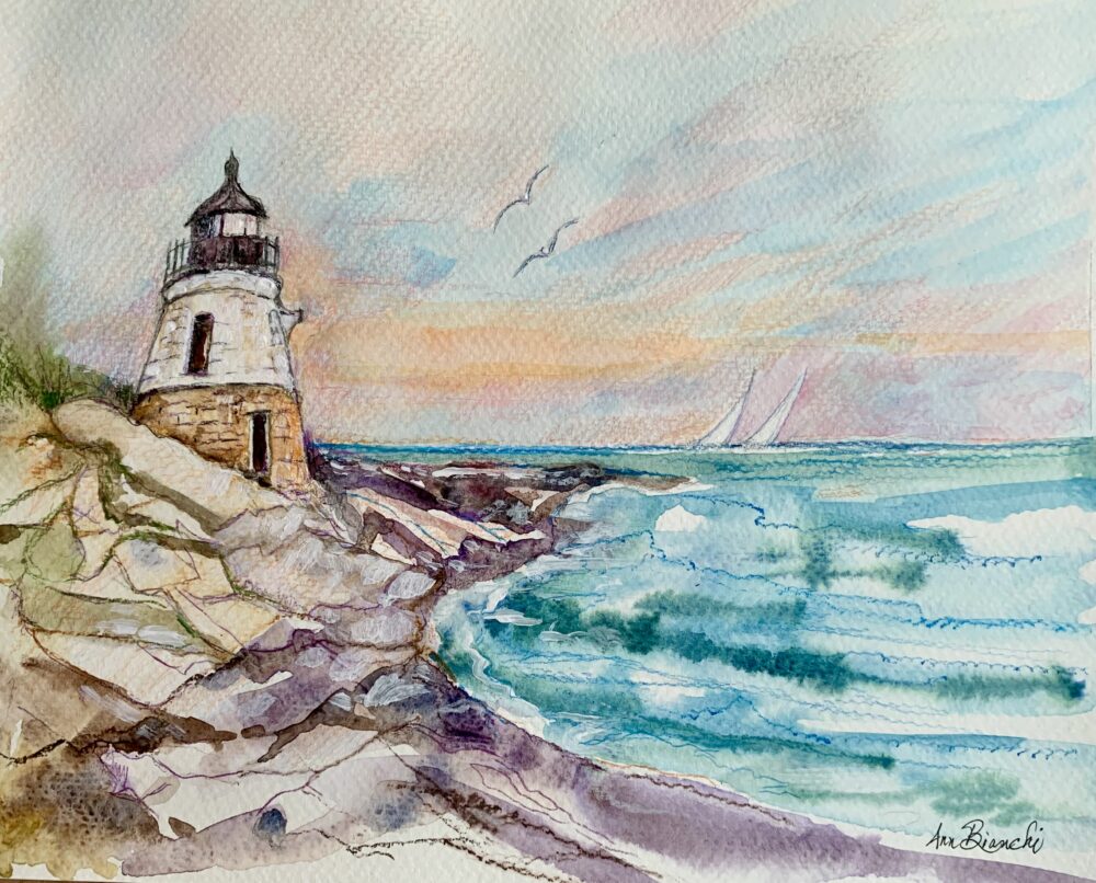 Ann Bianchi  "Castle Hill Lighthouse"