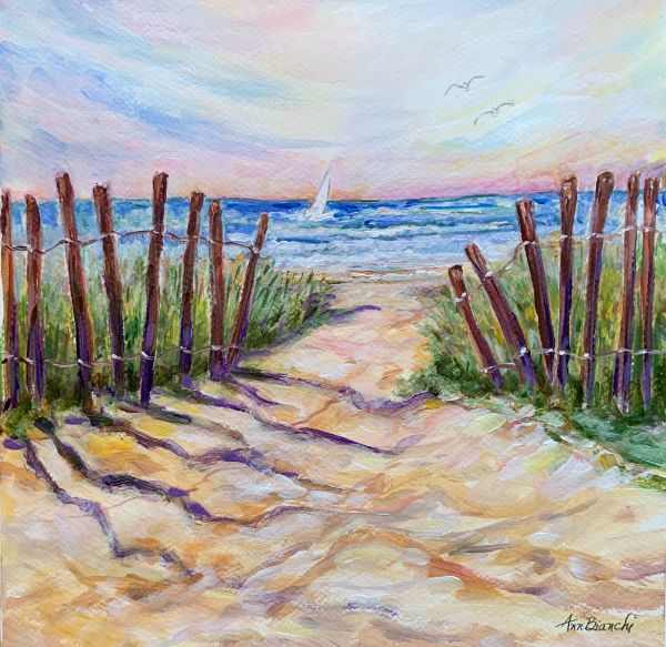 Ann Bianchi "Onto the Beach"