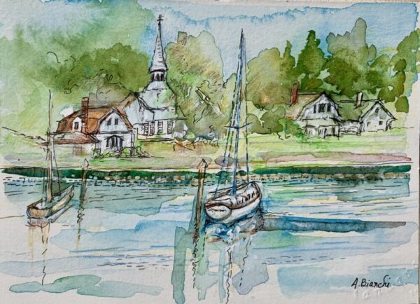 Ann Bianchi  "Wickford Waterfront"