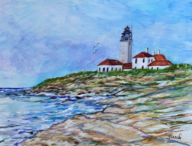 Ann Bianchi "Beavertail Lighthouse"