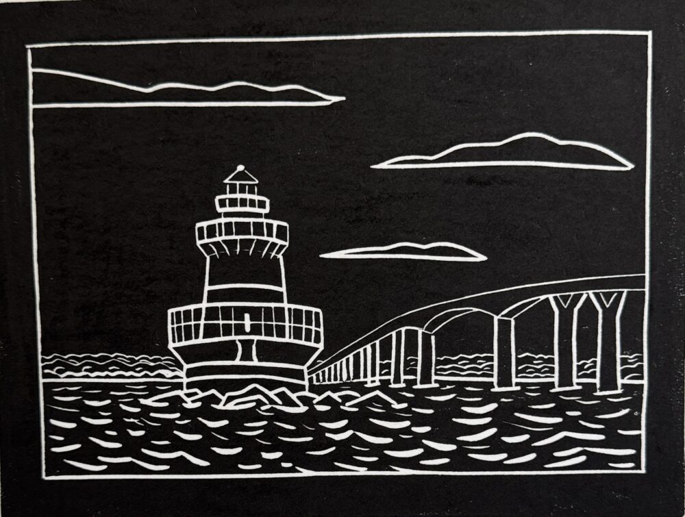 Denise Boisvert "Plum Beach Lighthouse"