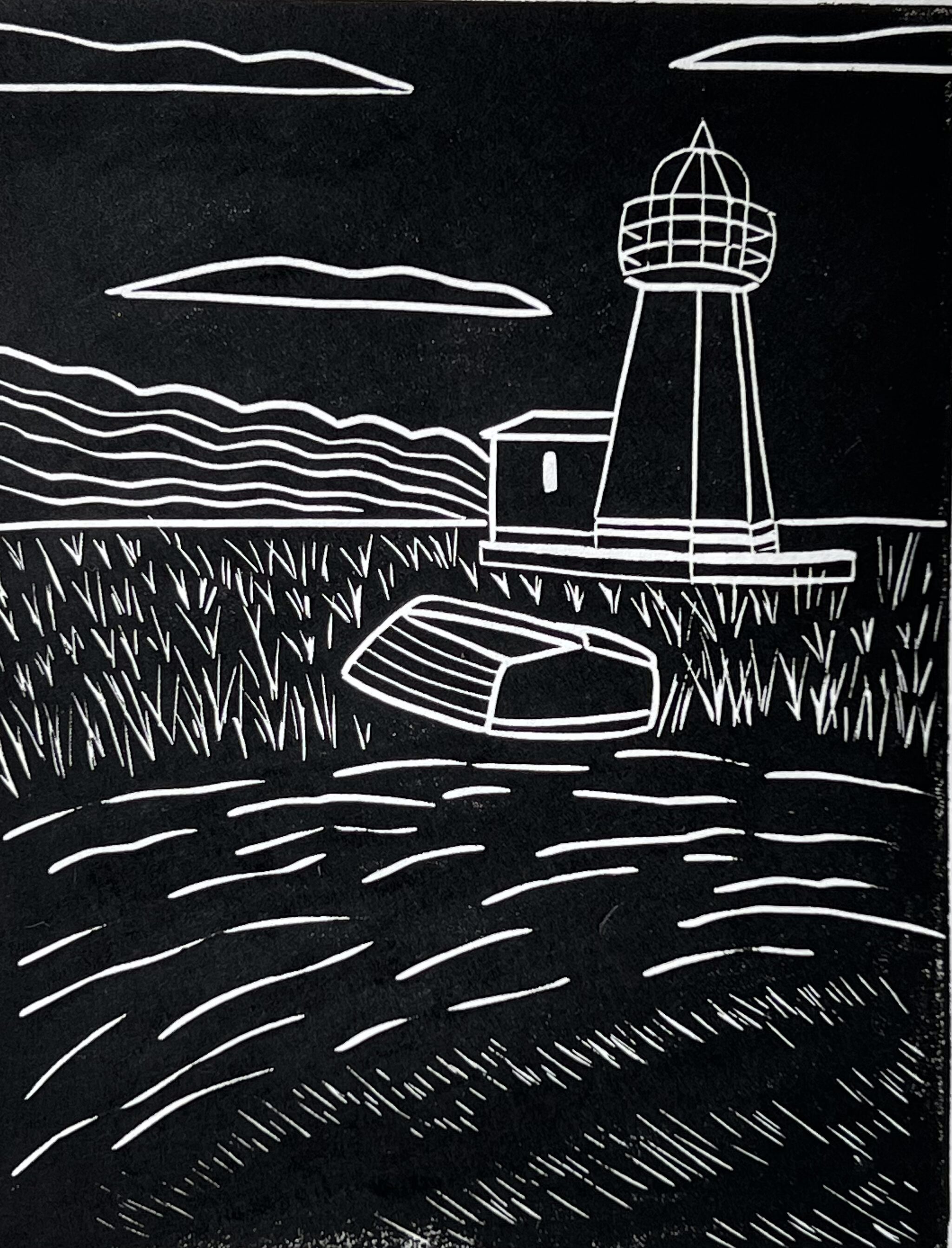 Denise Boisvert "Prudence Island Lighthouse"