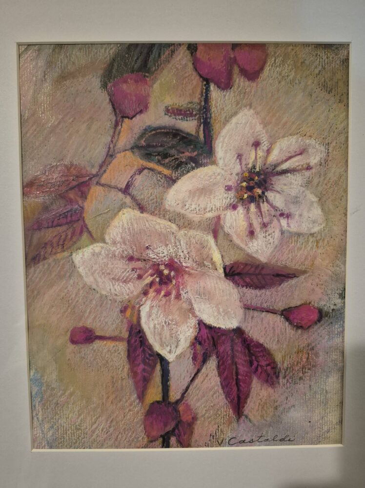 Vincent Castaldi "Flowers in Pink"