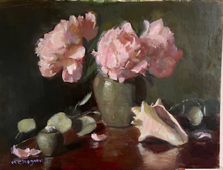 Maryann Chagnon "Pink Peonies"