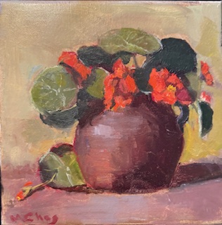 Maryann Chagnon "Nasturtiums"