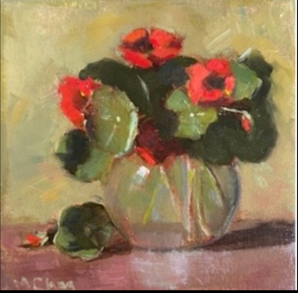 Maryann Chagnon  "Nasturtiums"