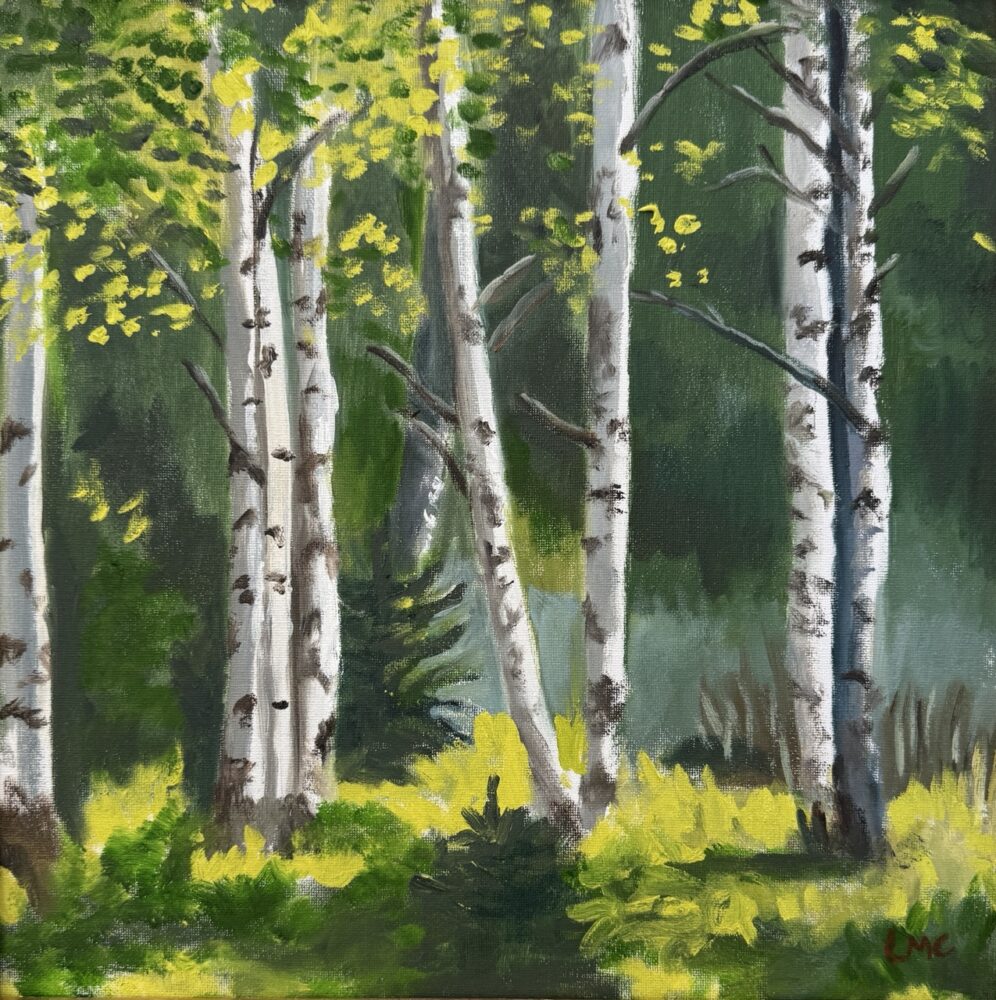 Lee Chartier "Spring Birches"