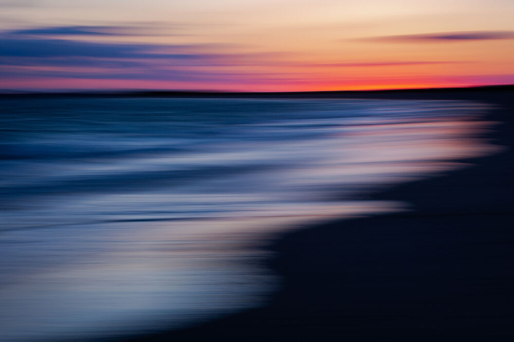 Alyce Croasdale "Sunset at Napatree Point"