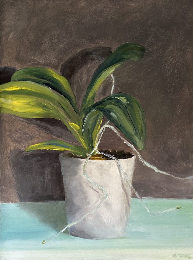 Gloria Dahl  "Resting Orchid"