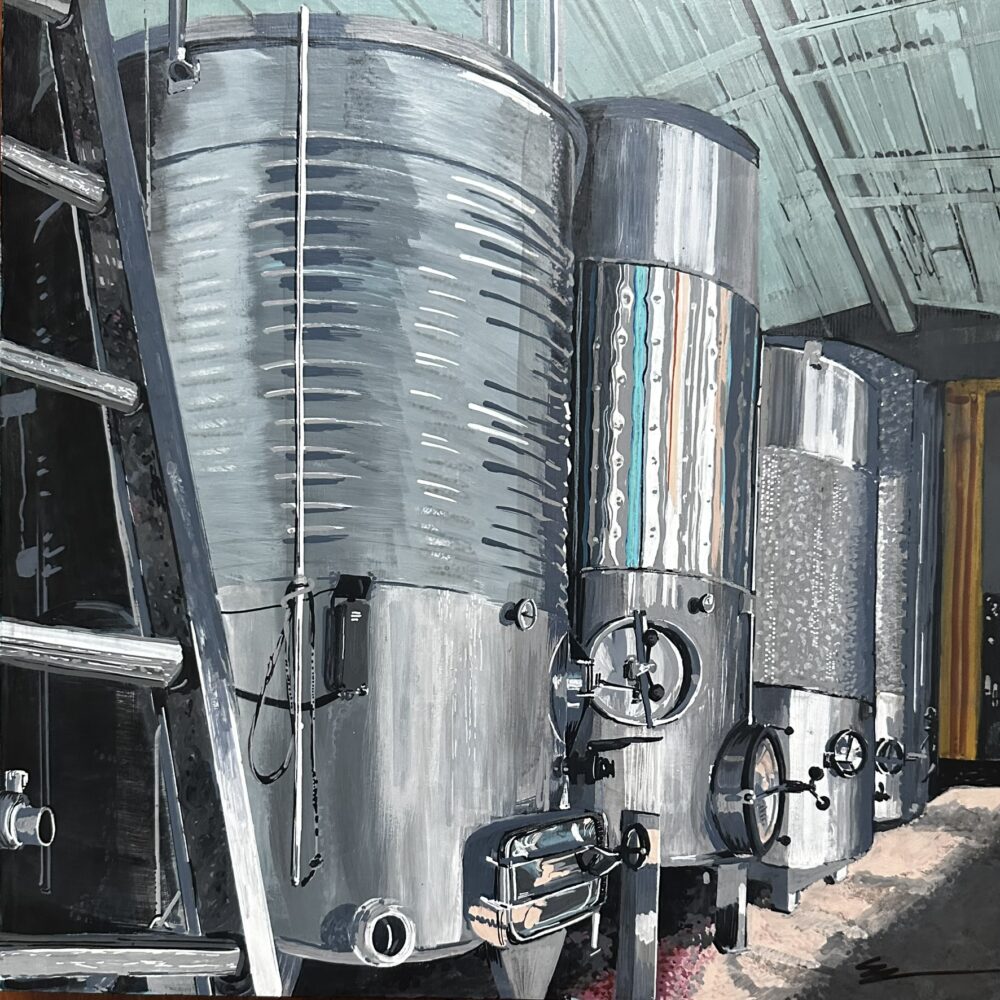 "Tanks at Newport Vineyards"