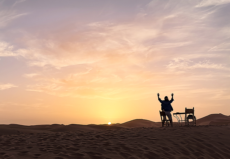 Betsy Fenik "Welcome Saharan Dawn"