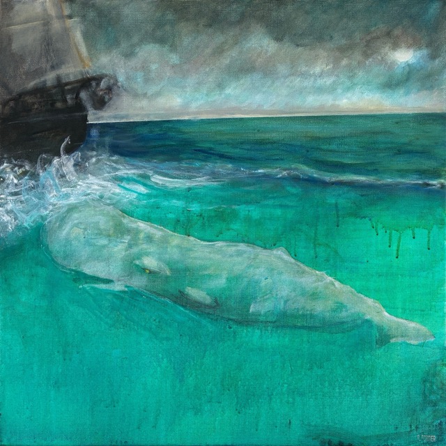 Ron Fortier "Study - The Ramming of the Ann Alexander"