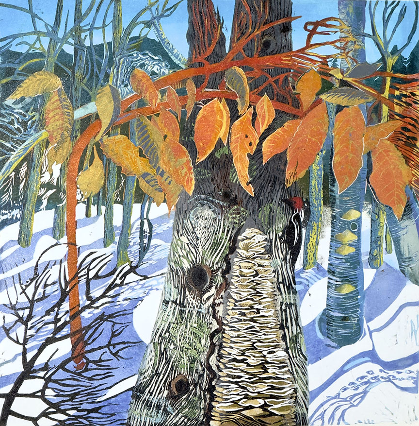 Georgina Grenier "Ash Tree Leaves in the Time of Emerald Ash Borers"