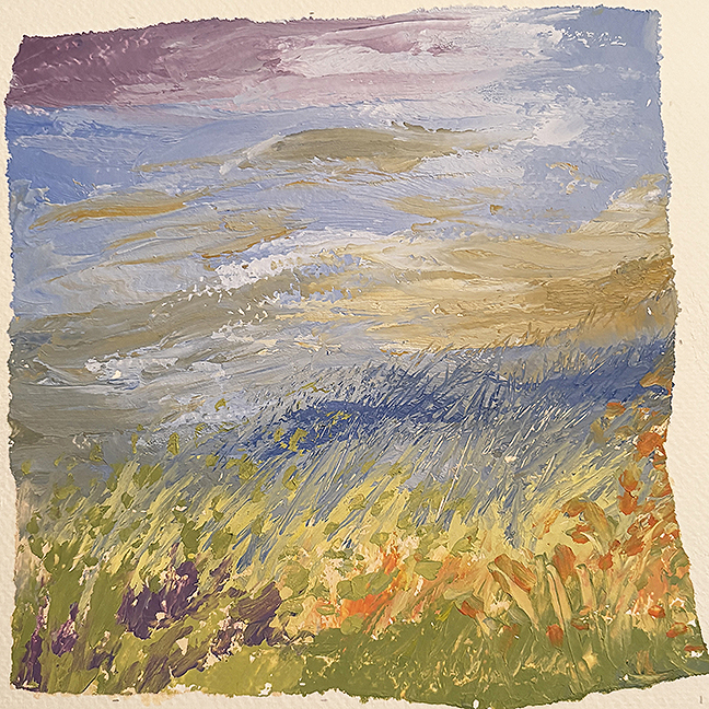 Diane Heilig "Every Day Landscape" - SOLD