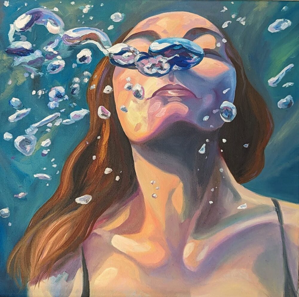 Sarah Hirsch "Breathe (Self Portrait)"