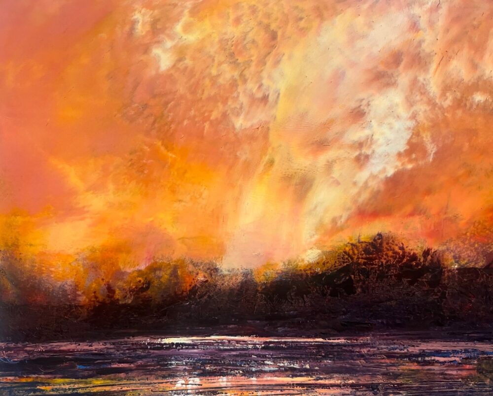Karen Houston "Orange Glow"