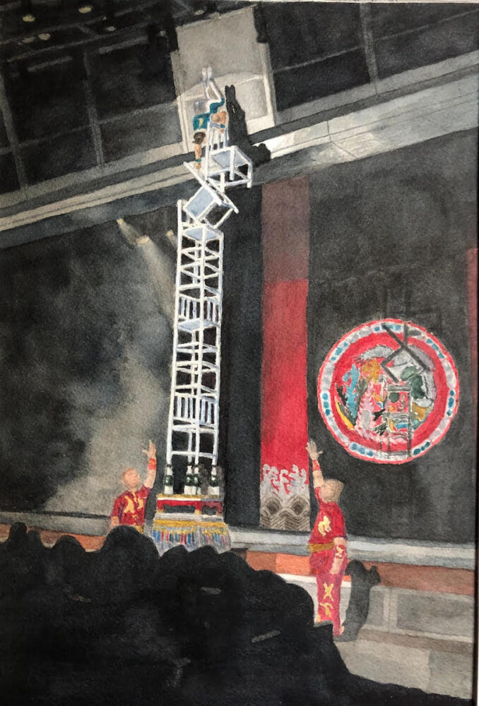 Melissa Hughes "Critical Balance: Taiwanese Acrobat"
