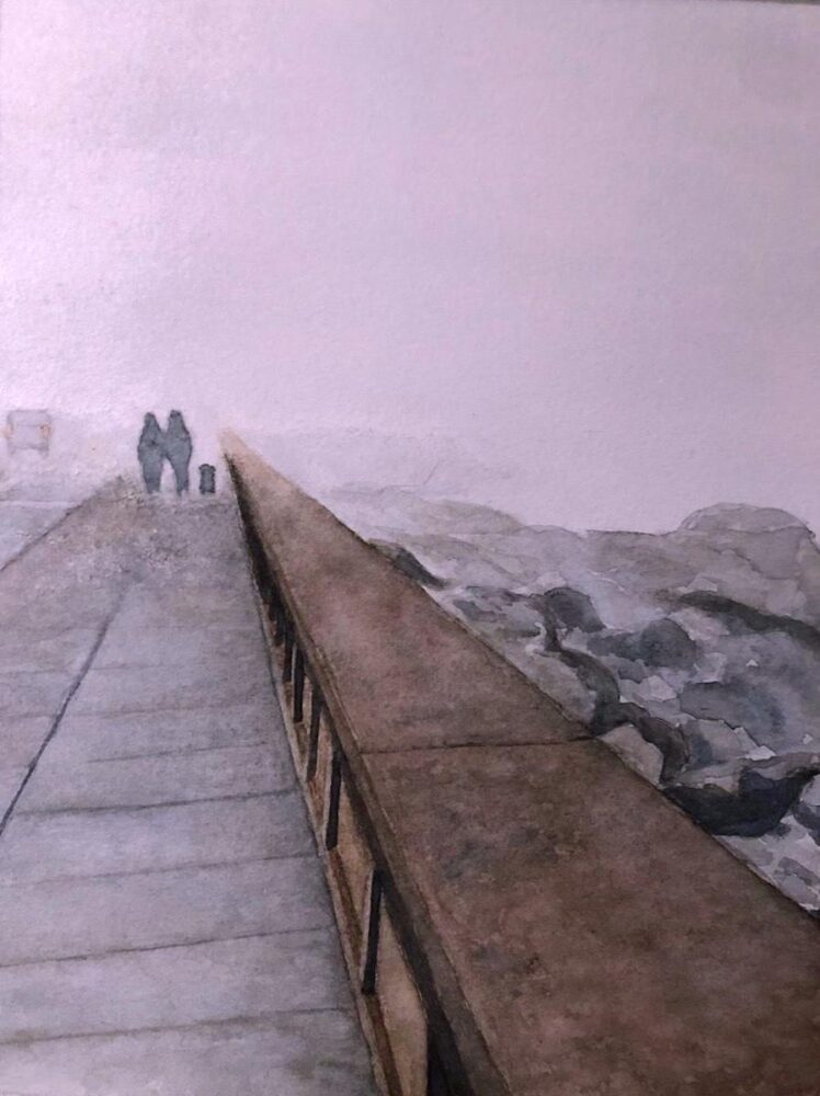 Melissa Hughes "Out of the Fog, Narragansett, RI"