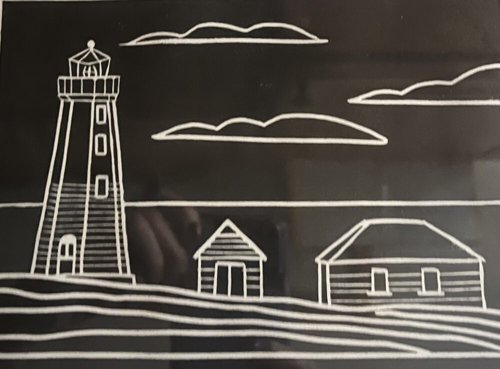 Denise Boisvert "Point Judith Lighthouse"