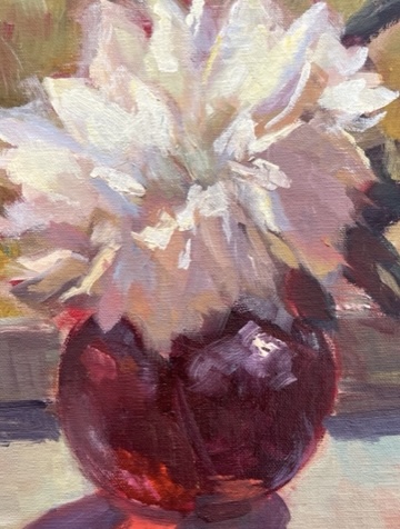 Maryann Chagnon "Outdoor Dahlia"