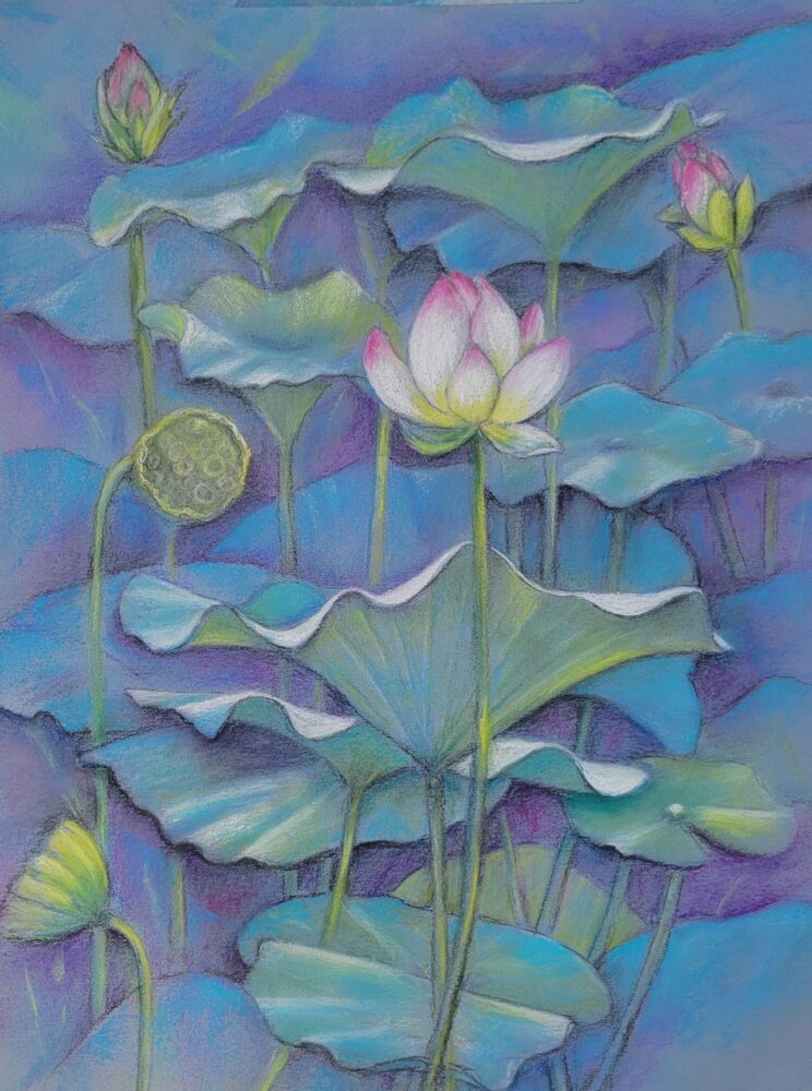 Lori Jeremiah "Lotus Flowers"