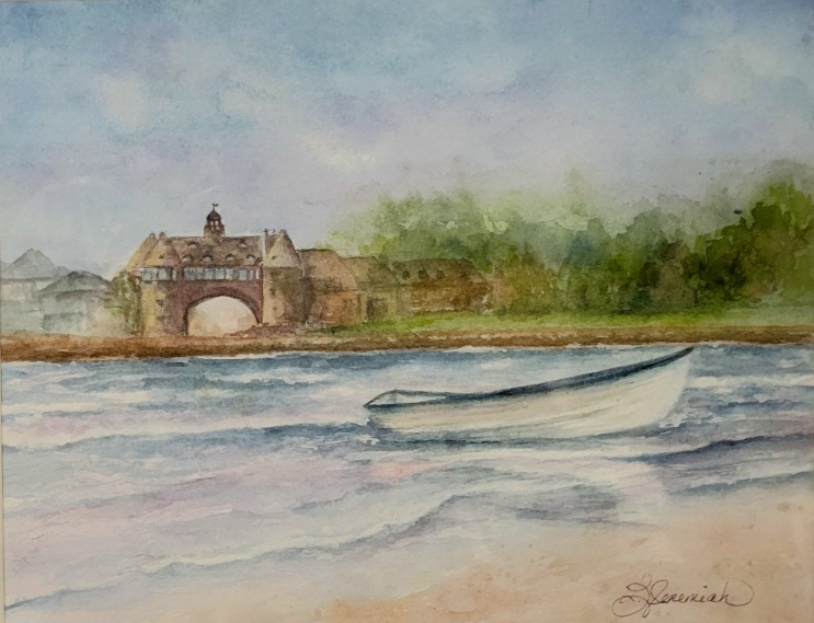 Lori Jeremiah "Narragansett Beach and Tower"