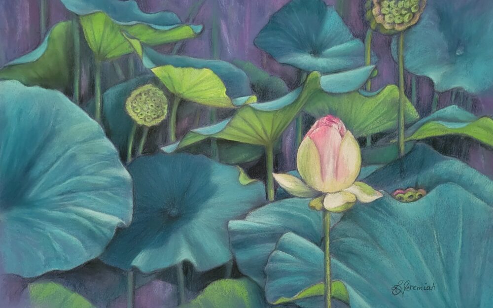 Lori Jeremiah "Lotus Flowers"