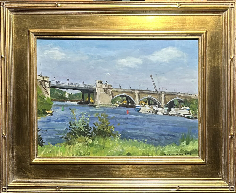 David LaMontagne "Washington Bridge Under Construction"