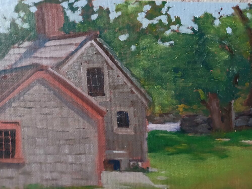 Suzanne Lewis "Coggeshell Farmhouse"