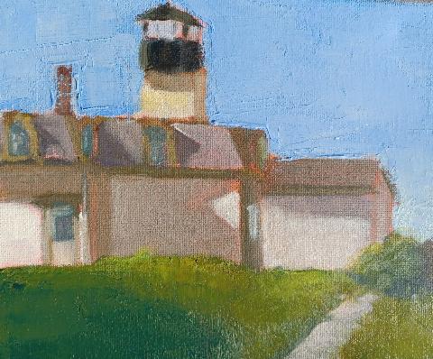 Suzanne Lewis  "Rose Island Lighthouse"