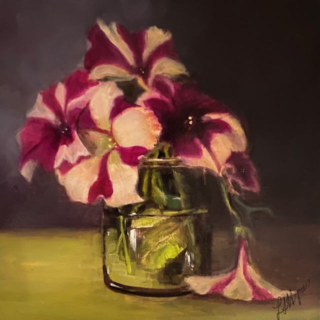 Lorraine Hynes "End of Season Petunias"