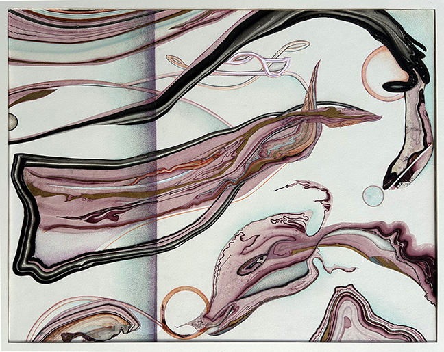 Janet Maher "Emergence 15 Embracing Joy"