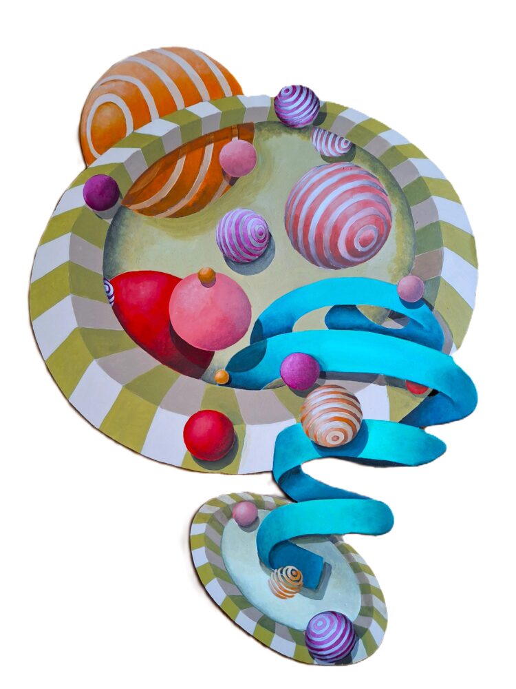 Misty Rae Marshall "Helix in Blu"