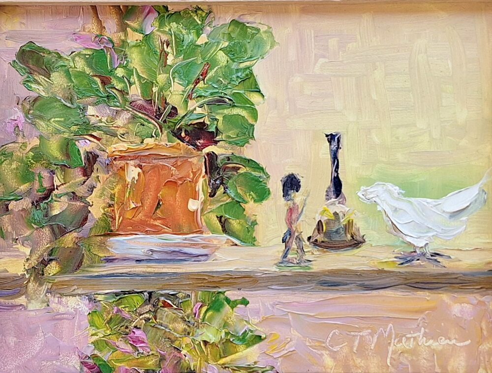 Christine Mathieu "Plant, Soldier, Bell, and Bird"