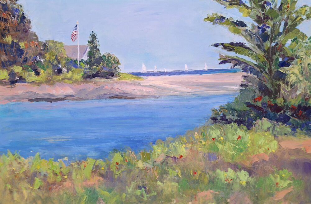 Christine Tullson Mathieu "View from Rachel Carson Preserve"