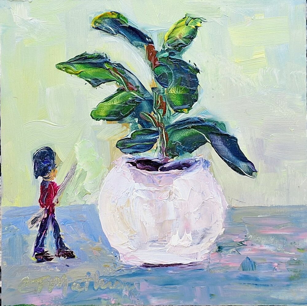 Christine Mathieu "Soldier and Plant"