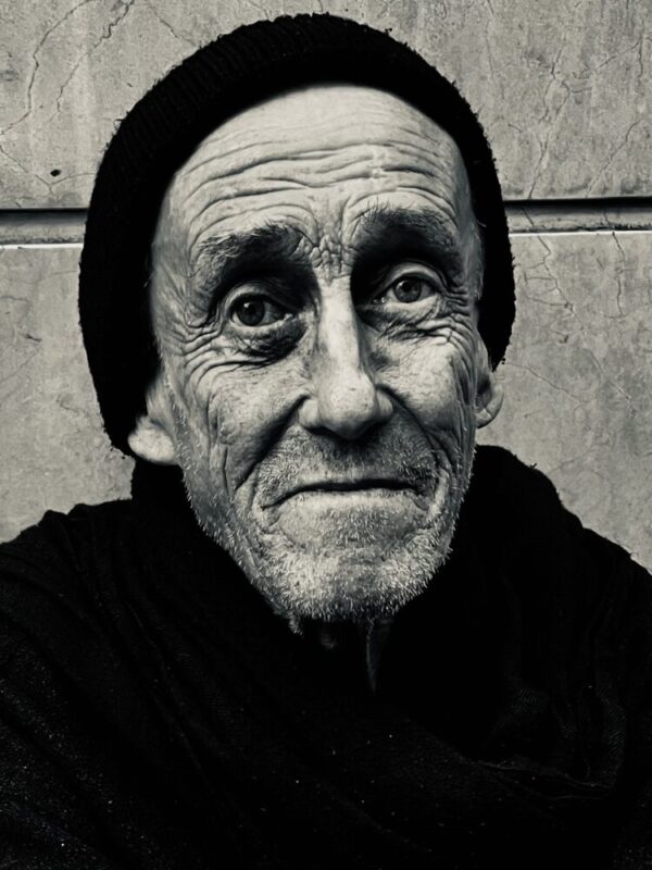 Dan O'Hara "Man in Street, Nice, France"