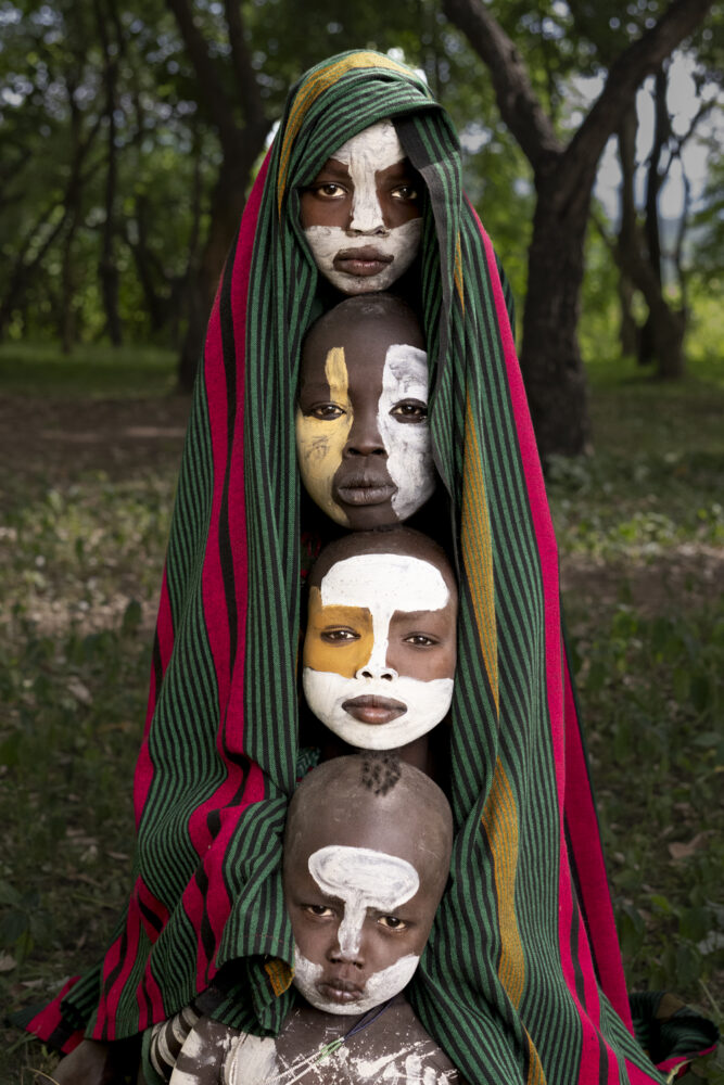 George Salter "Four Peas in a Pod"